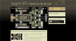 Desktop Screenshot of mistertins.com